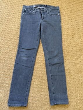 Ag Adriano Goldschmied Women's The Stilt Skinny Jeans in Gray